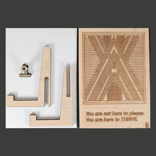 Etched and True Wooden Greeting Cards