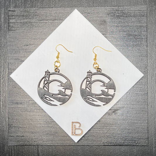 Lighthouse Dangle Earrings