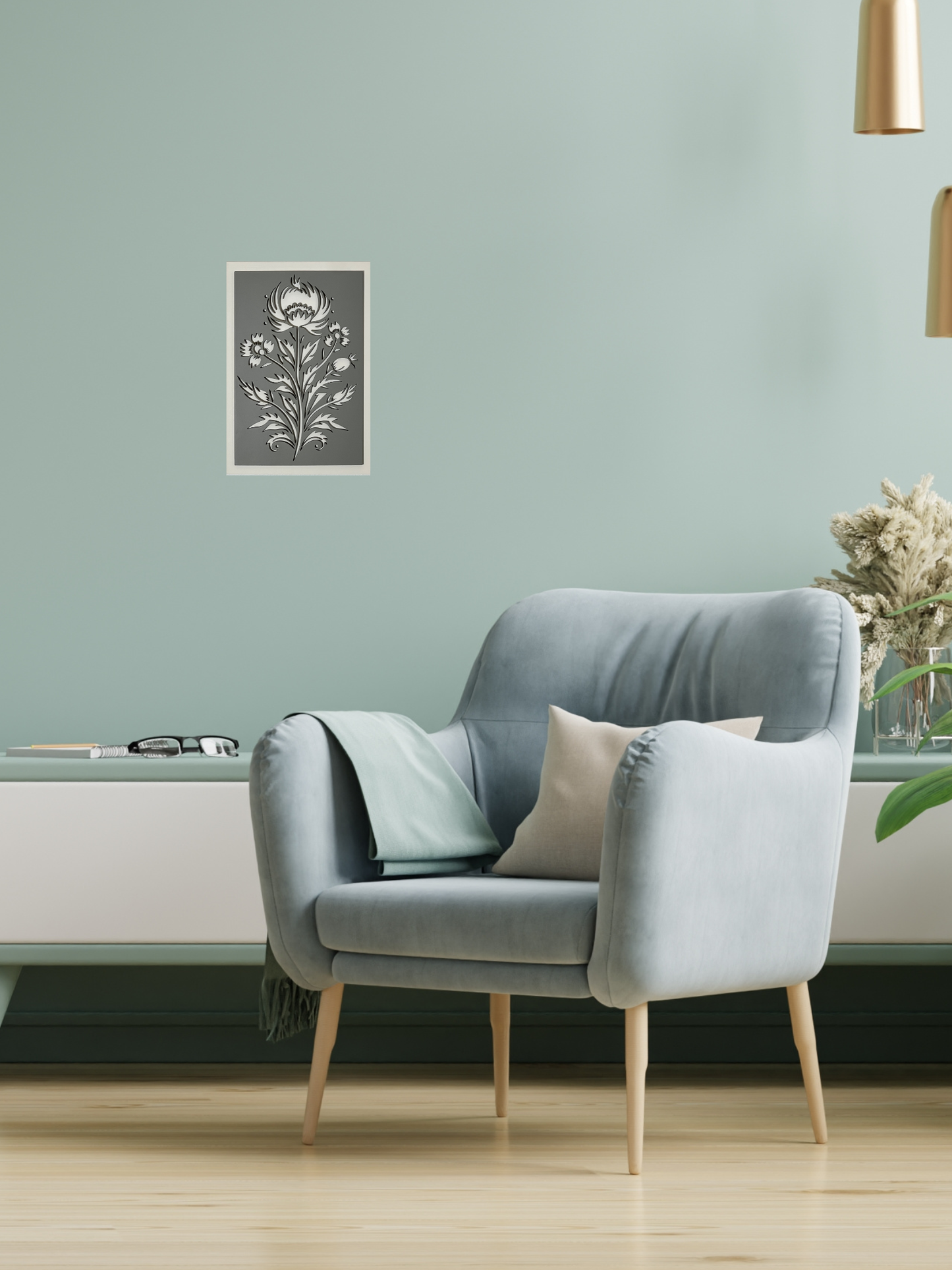 Nordic Bloom – Freeform Artwork by Anna Bailey