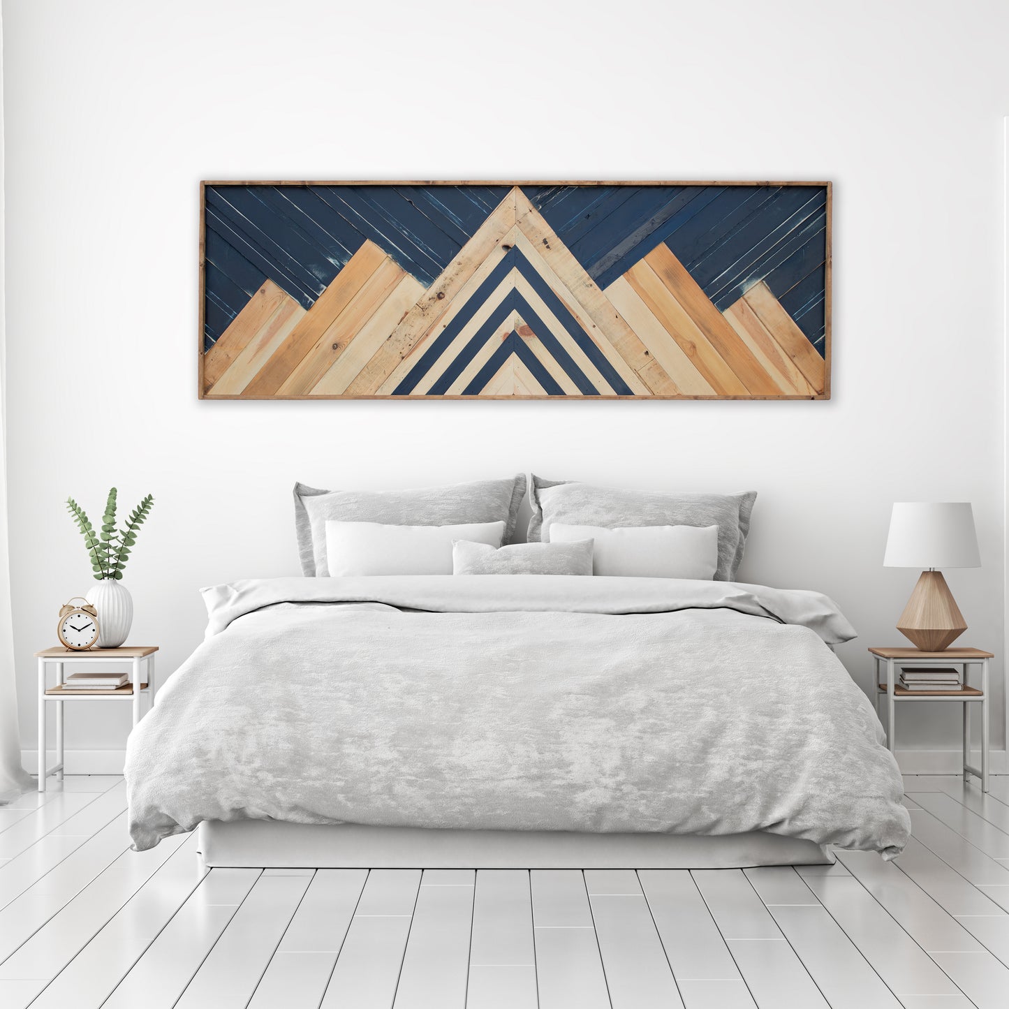 Classic Wood Mosaic Art: Gale 2x6