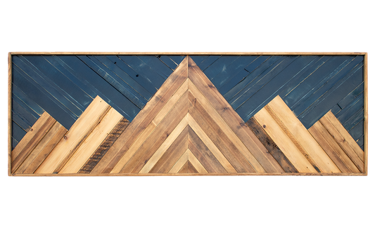 Classic Wood Mosaic Art: Fjord 2x6