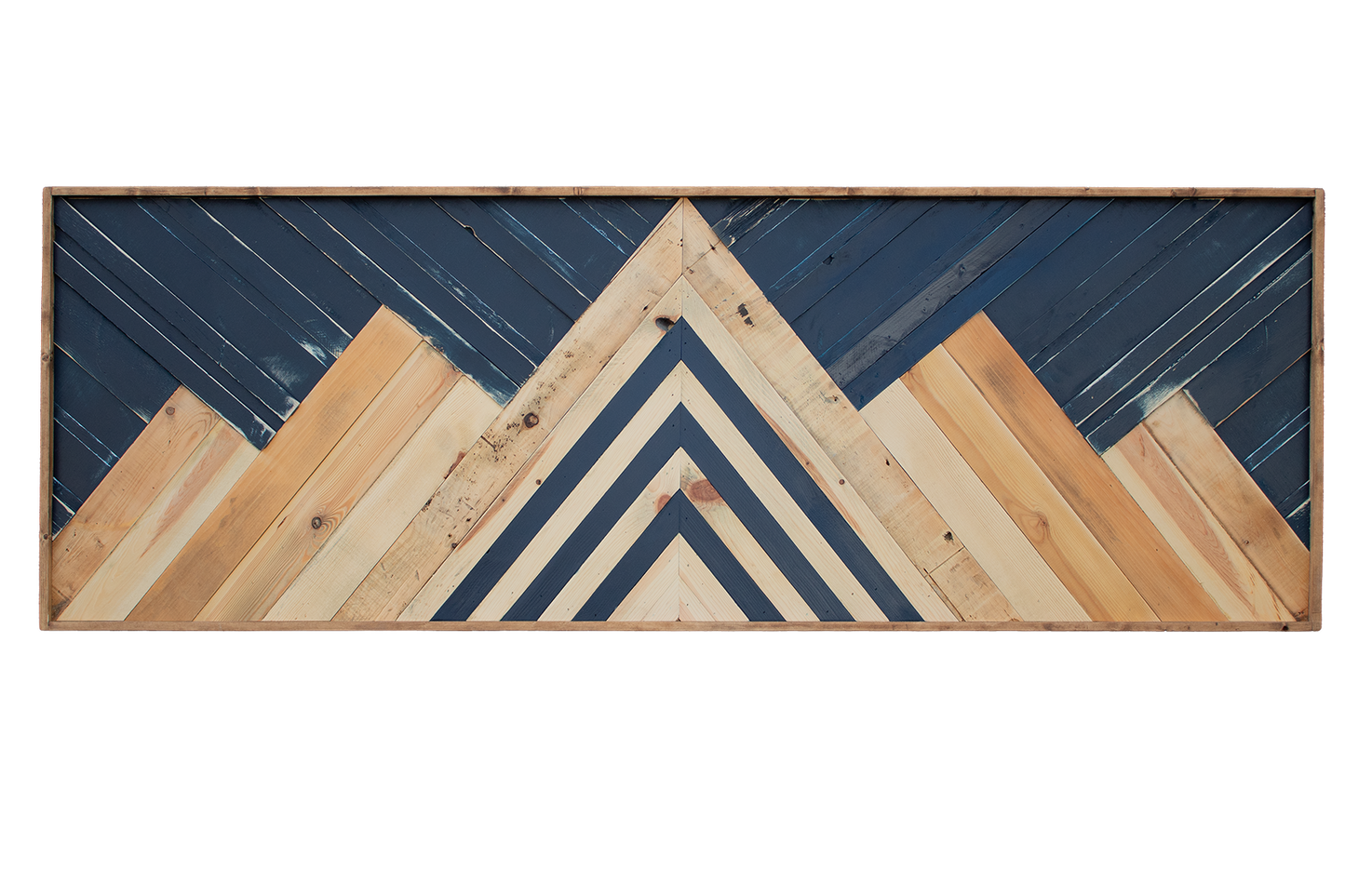 Classic Wood Mosaic Art: Gale 2x6