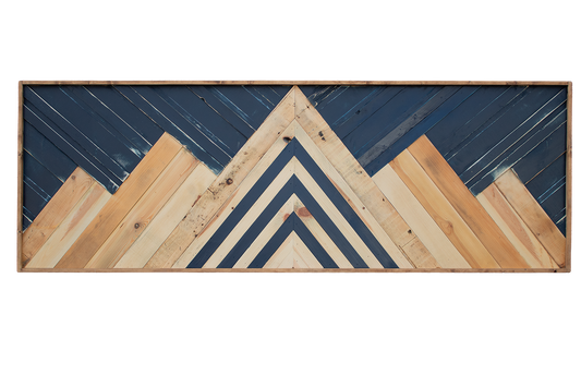 Classic Wood Mosaic Art: Gale 2x6