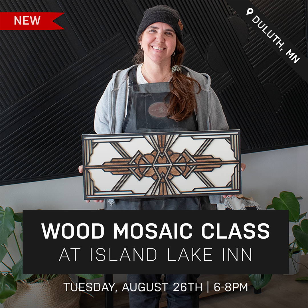 Alana Wood Mosaic Class at Island Lake Inn | August 26 @ 6pm | Duluth, MN