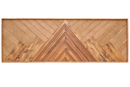 Classic Wood Mosaic Art: Sable 2x6