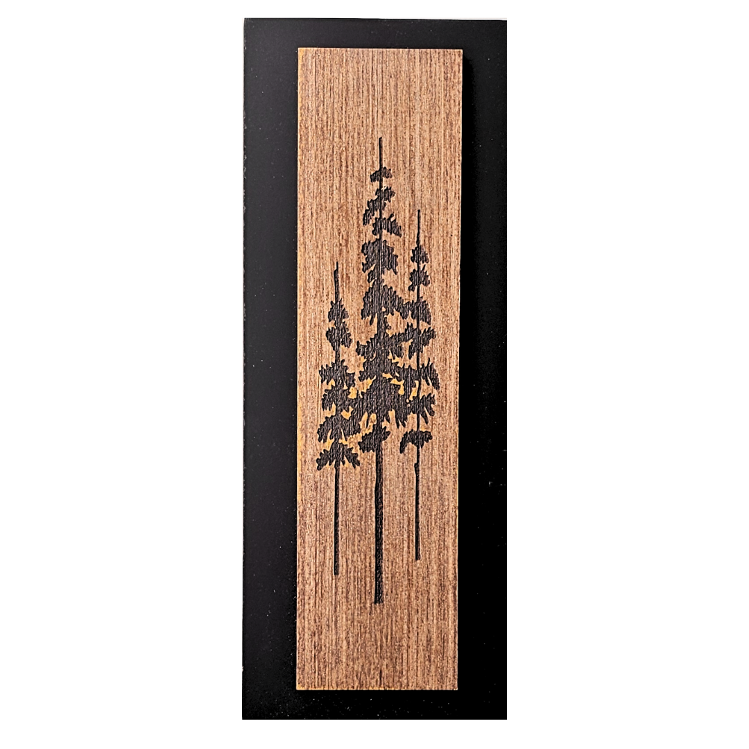 Freeform Evergreen Wood Art