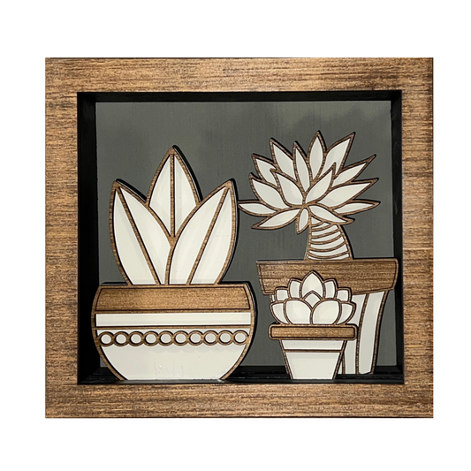 Plant Palooza Shadow Box