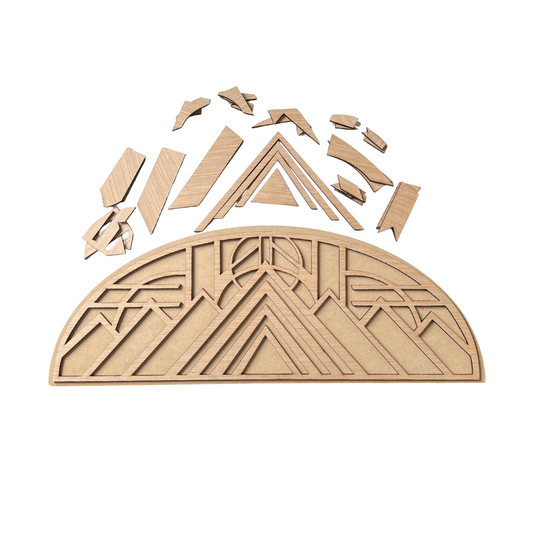 Wood Mosaic Kit: Temperance