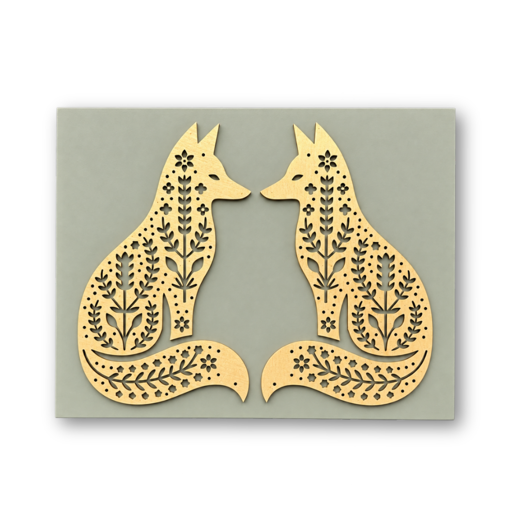 Nose Kiss Nordic Hygge Art