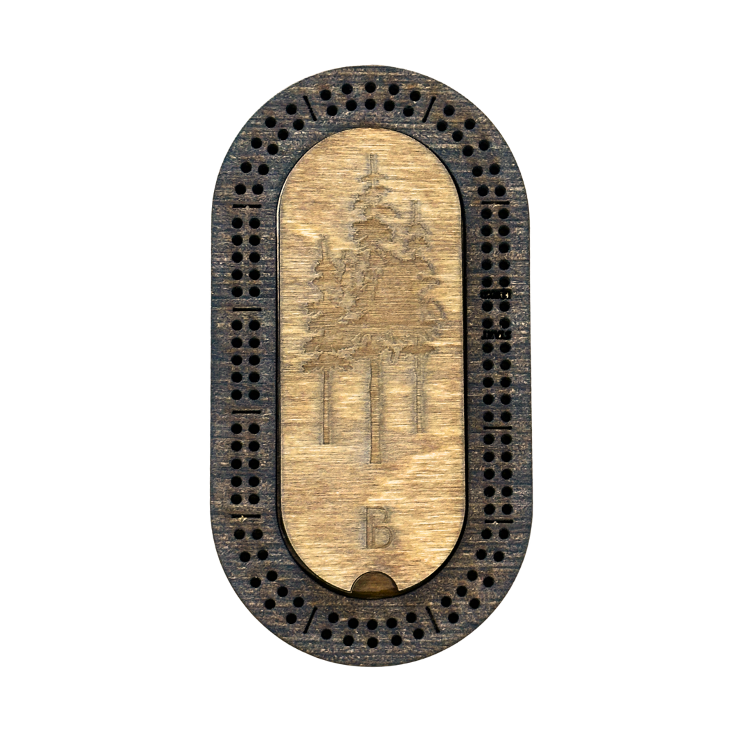 BB Travel Cribbage Board