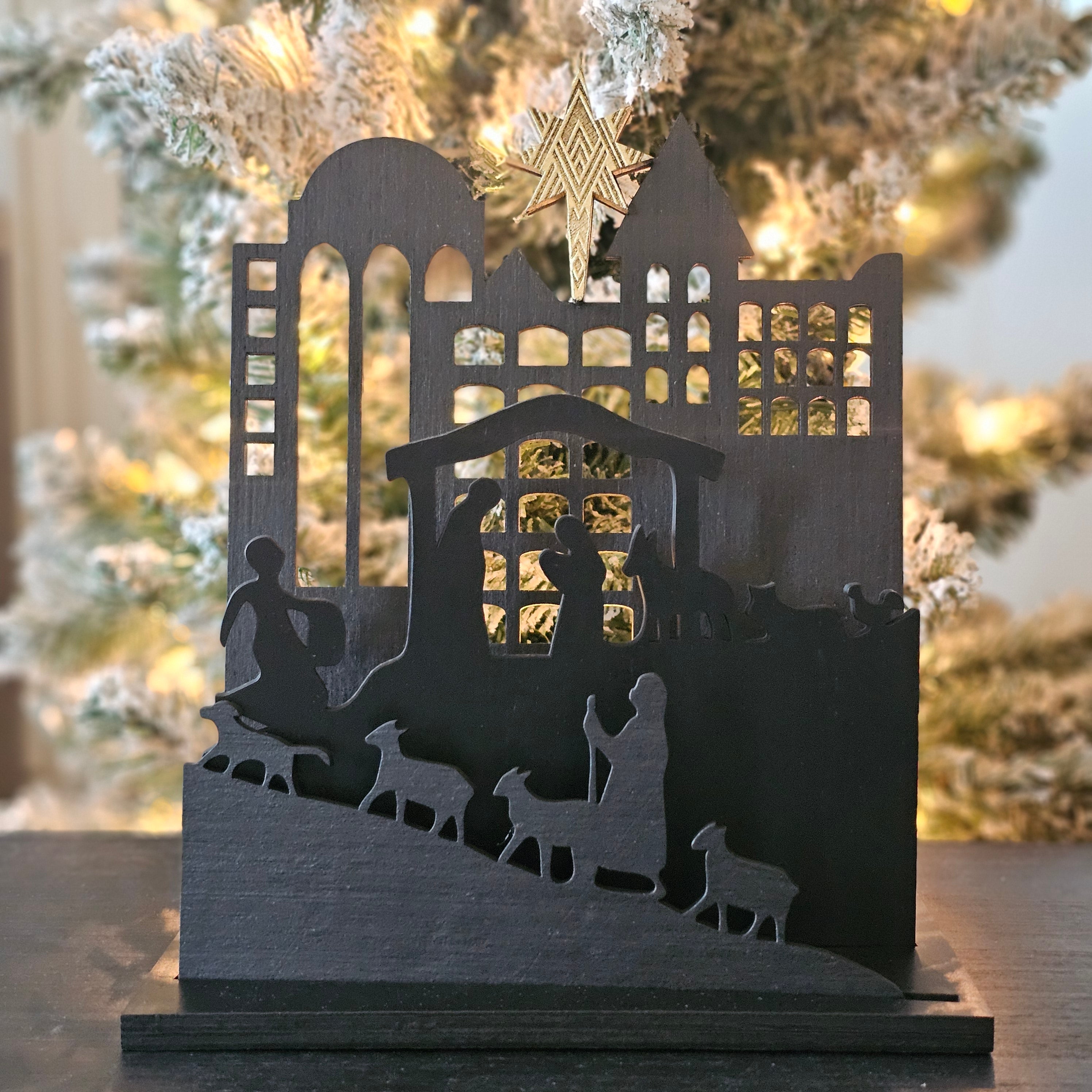 2025 Nativity Scene - The Light of Bethlehem – Bailey Builds