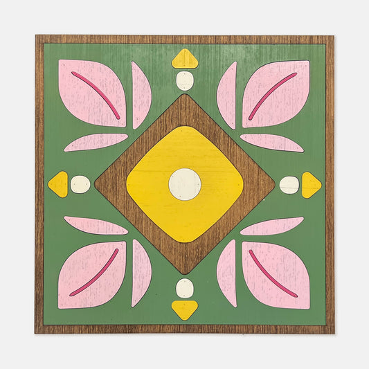SUMMER EXCLUSIVE Wood Mosaic Kit: Tulip