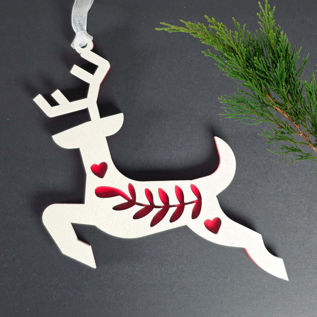 Scandinavian Inspired Wood Ornaments BB + Christmas