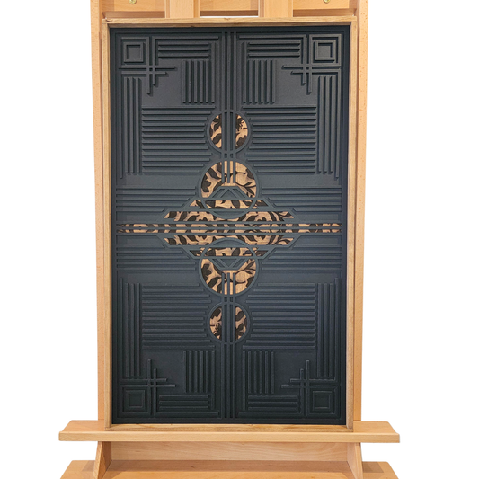 Wisteria Onyx Black With Floral Inserts In Stock Christmas