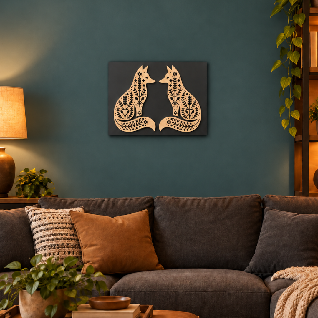 Nose Kiss Nordic Hygge Art