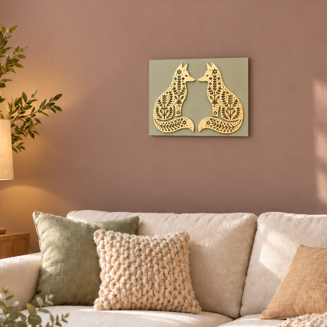Nose Kiss Nordic Hygge Art