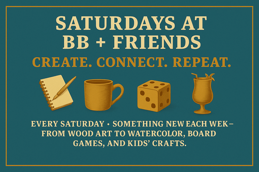 Saturdays at BB + FRIENDS: Wood Art Drop In