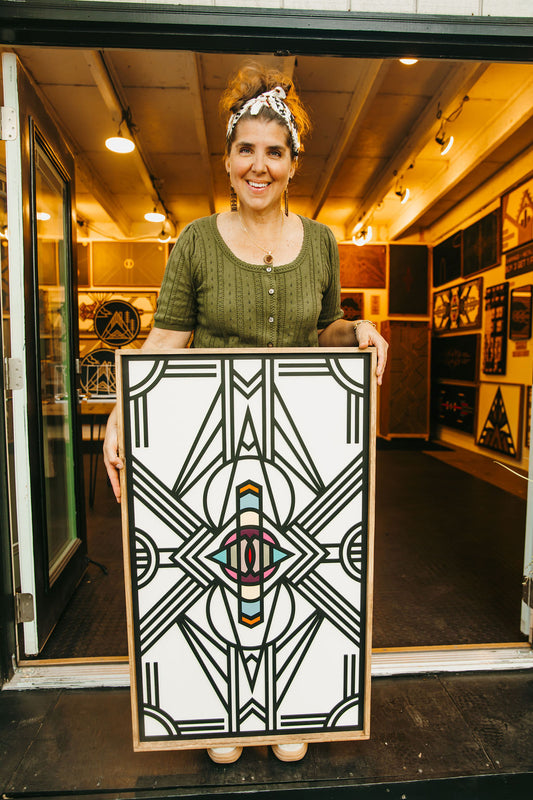 State Fair 2026 Favorite: Ada, Heirloom White Back, Onyx Black Mosaic, Awe + Wonder Inserts