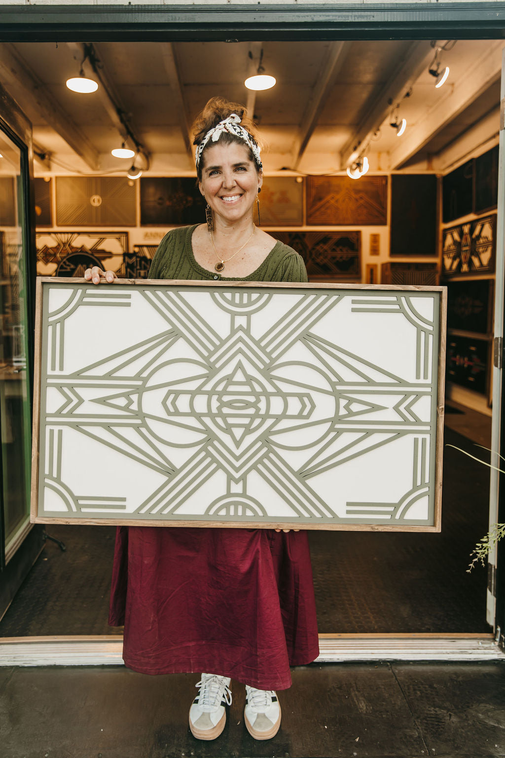 State Fair 2026 Favorite: Ada, Heirloom White Back, Sage Mosaic
