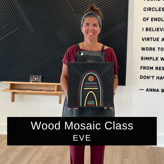 Eve Wood Art Mosaic Class @ Island Lake Inn March 24th