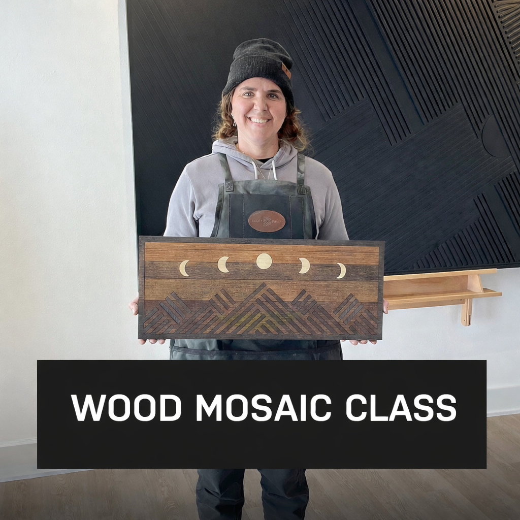 Jericho Wood Art Mosaic Class @ Island Lake Inn January 27th