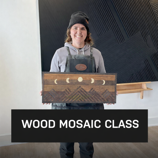 Jericho Wood Art Mosaic Class @ Island Lake Inn January 27th