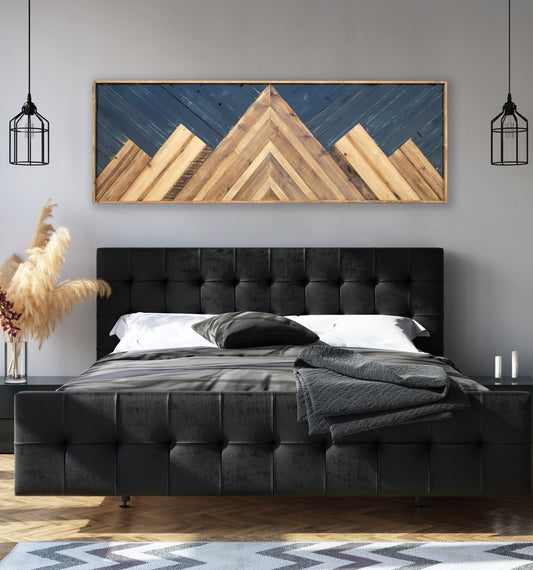 Classic Wood Mosaic Art: Fjord 2x6