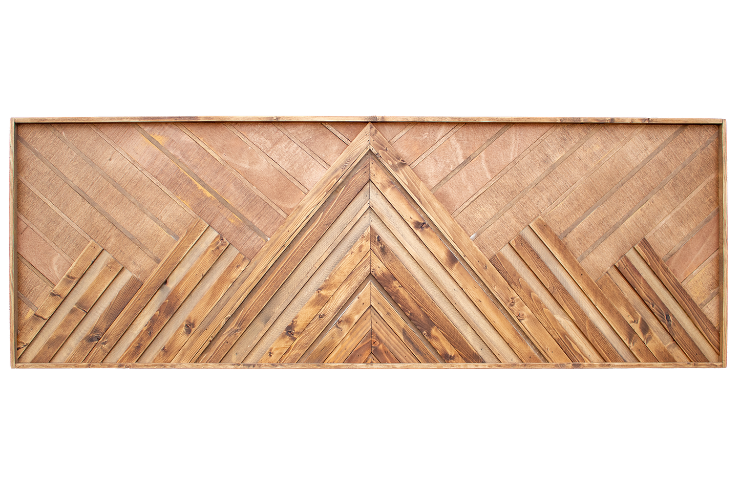 Classic Wood Mosaic Art: Fern 2x6