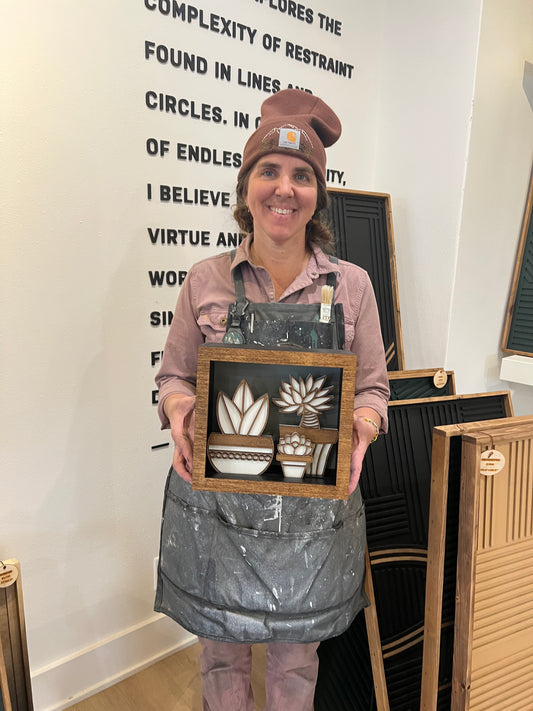 Plant Palooza Shadow Box