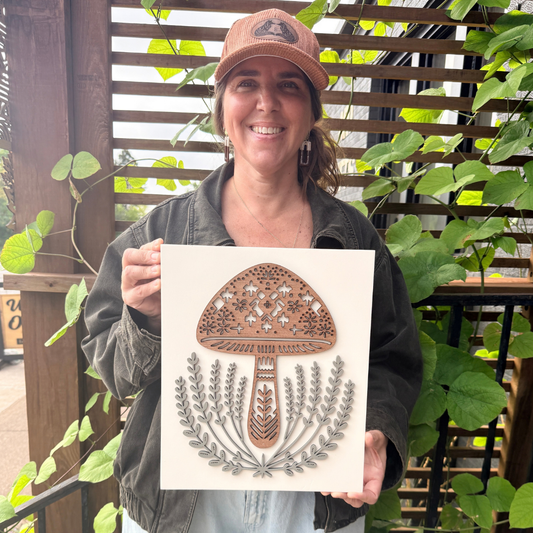 Nordic Mushroom Nordic Art