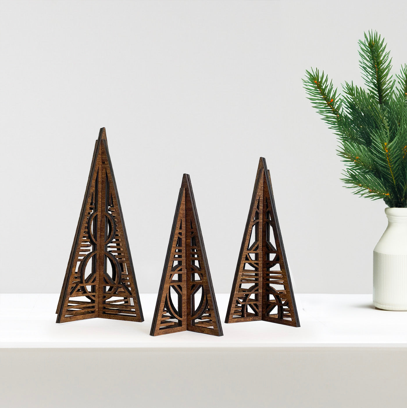 Mini Silhouette Tree Set