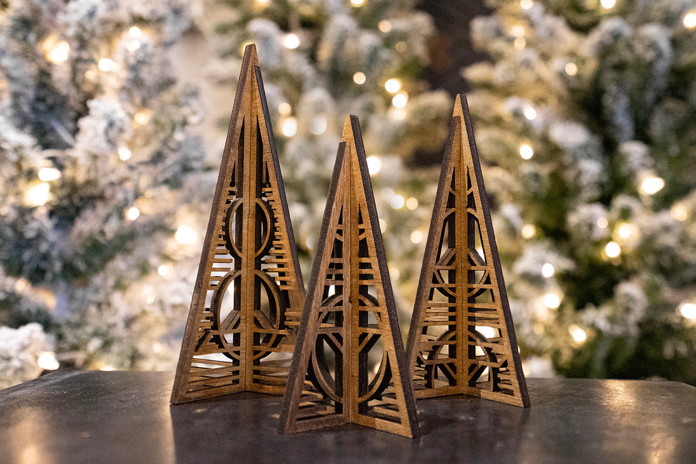 Mini Silhouette Tree Set